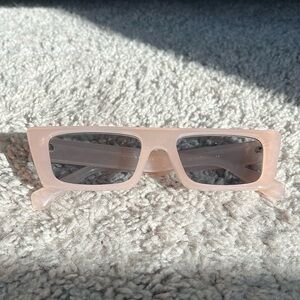 Light Pink Cat Eye Sunglasses